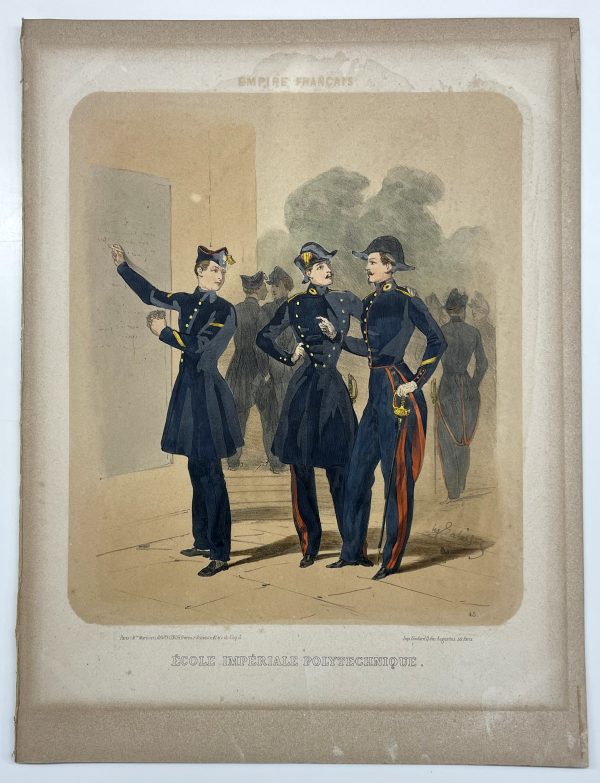 Uniforme Second Empire - Ecole Polytechnique - François Hippolyte Lalaisse - Uniforme de L'armée Française - Napoléon III