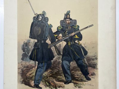 Uniforme Second Empire - Chasseur à Pied - François Hippolyte Lalaisse - Uniforme de L'armée Française - Napoléon III