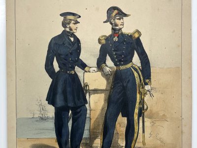 Uniforme Second Empire - Marine Capitaine - François Hippolyte Lalaisse - Uniforme de L'armée Française - Napoléon III
