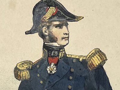Uniforme Second Empire - Marine Capitaine - François Hippolyte Lalaisse - Uniforme de L'armée Française - Napoléon III