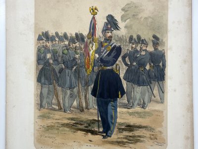 Uniforme Second Empire - Chasseur à Pied - François Hippolyte Lalaisse - Uniforme de L'armée Française - Napoléon III