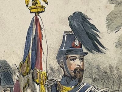 Uniforme Second Empire - Chasseur à Pied - François Hippolyte Lalaisse - Uniforme de L'armée Française - Napoléon III