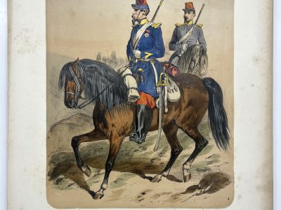 Uniforme Second Empire - Chasseur d'Afrique - François Hippolyte Lalaisse - Uniforme de L'armée Française - Napoléon III
