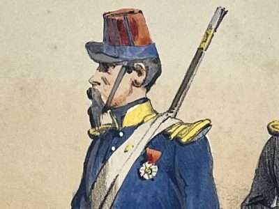 Uniforme Second Empire - Chasseur d'Afrique - François Hippolyte Lalaisse - Uniforme de L'armée Française - Napoléon III