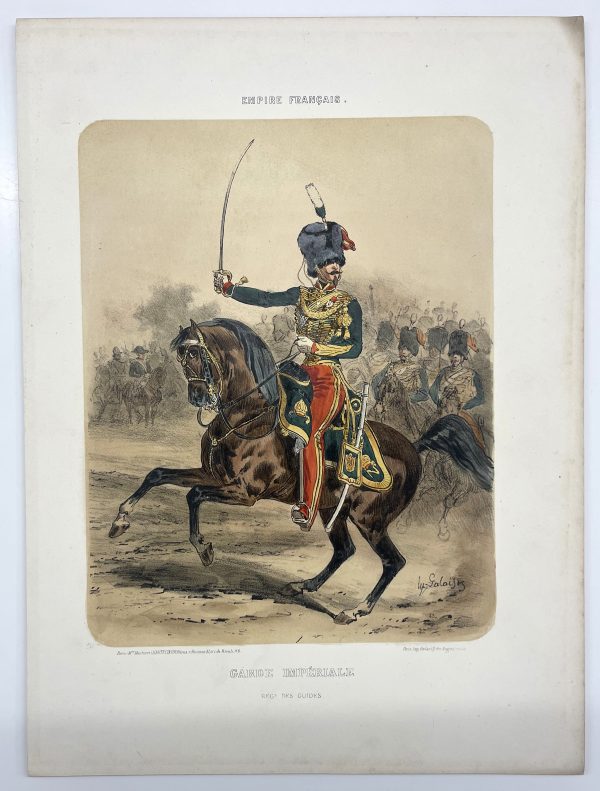 Uniforme Second Empire - Guides Garde Impériale - François Hippolyte Lalaisse - Uniforme de L'armée Française - Napoléon III