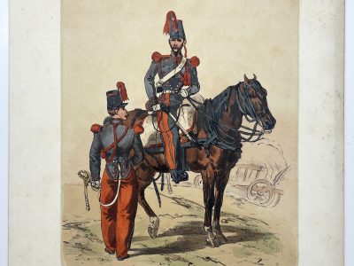 Uniforme Second Empire - Train des Équipages - François Hippolyte Lalaisse - Uniforme de L'armée Française - Napoléon III