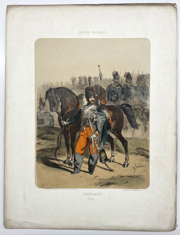 Uniforme Second Empire - Hussards - François Hippolyte Lalaisse - Uniforme de L'armée Française - Napoléon III