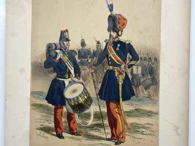 Uniforme Second Empire - Infanterie de ligne- François Hippolyte Lalaisse - Uniforme de L'armée Française - Napoléon III