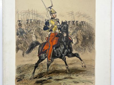 Uniforme Second Empire - Lancier 4 régiment - François Hippolyte Lalaisse - Uniforme de L'armée Française - Napoléon III