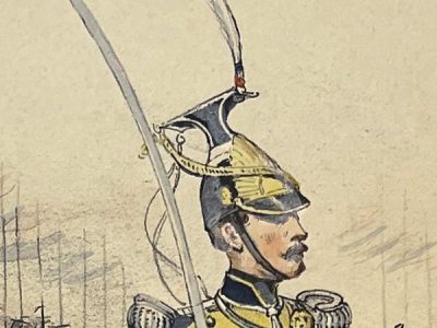 Uniforme Second Empire - Lancier 4 régiment - François Hippolyte Lalaisse - Uniforme de L'armée Française - Napoléon III
