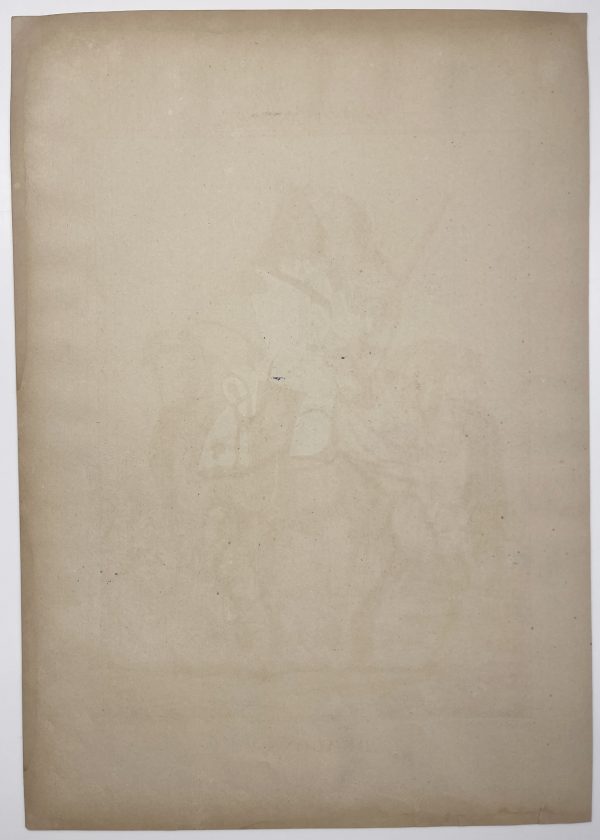 1 Gravure - Uniforme France - Armée 3em République - 1879 - Uniformes - Imagerie Epinal Pellerin - Imagerie Populaire - Cuirassier