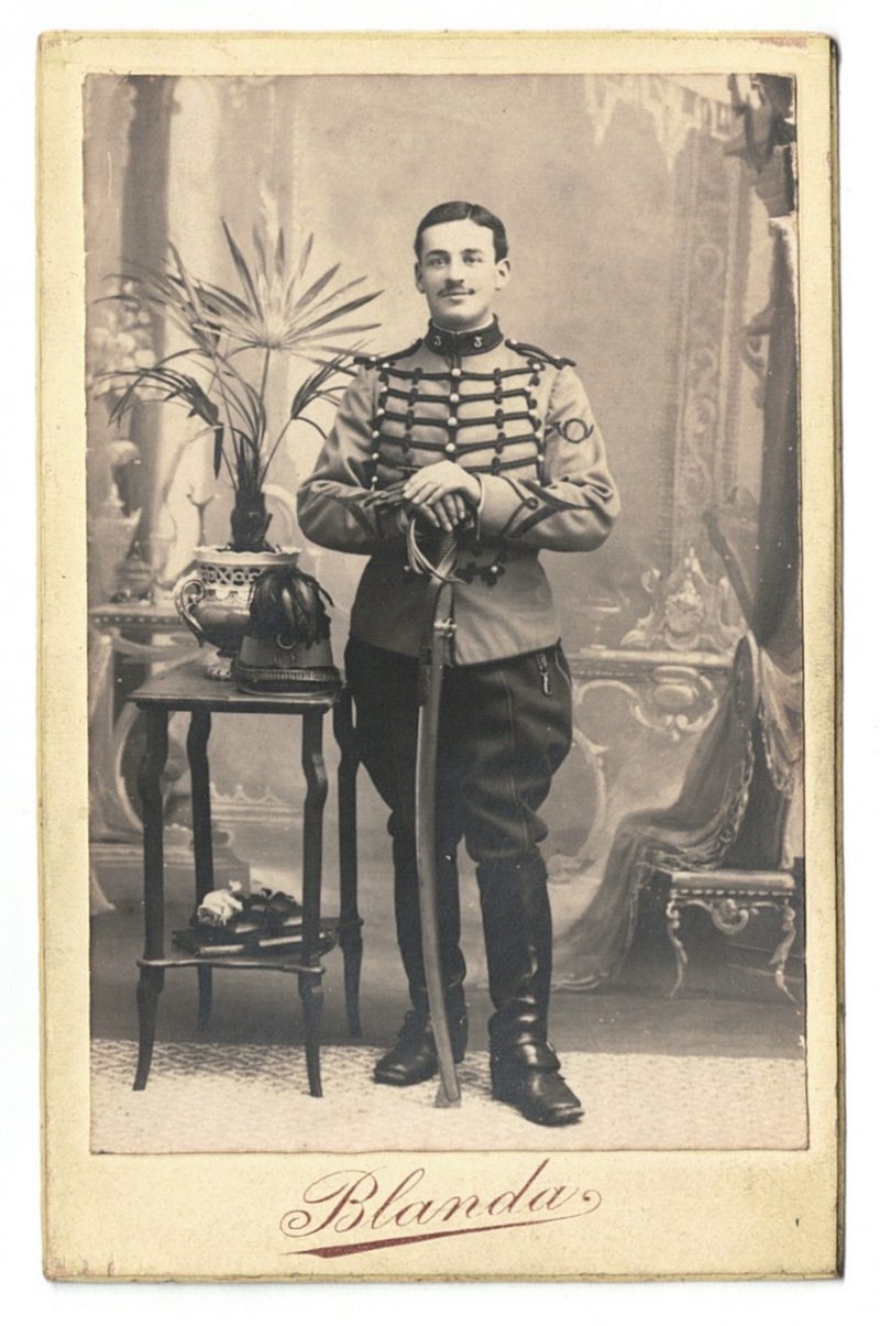 Carte CDV photo 3em République - Uniforme 3e Chasseur à Cheval Française - Allier - Militaire - Militaria - Sabre