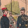 Petit Protège Cahier Scolaire Histoire de France - XIX illustration - Uniforme de l'armée Française - Quand tu seras soldat - 3em République