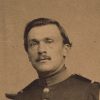 Photo Ancienne photo Second Empire Soldat Officier Infanterie 1860 Epaulettes