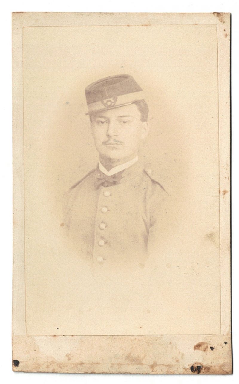 2 Cartes CDV photo Second Empire - Portrait - Uniforme Régiment Chasseur d'Afrique - Cavalier- Militaire - Militaria - Avignon