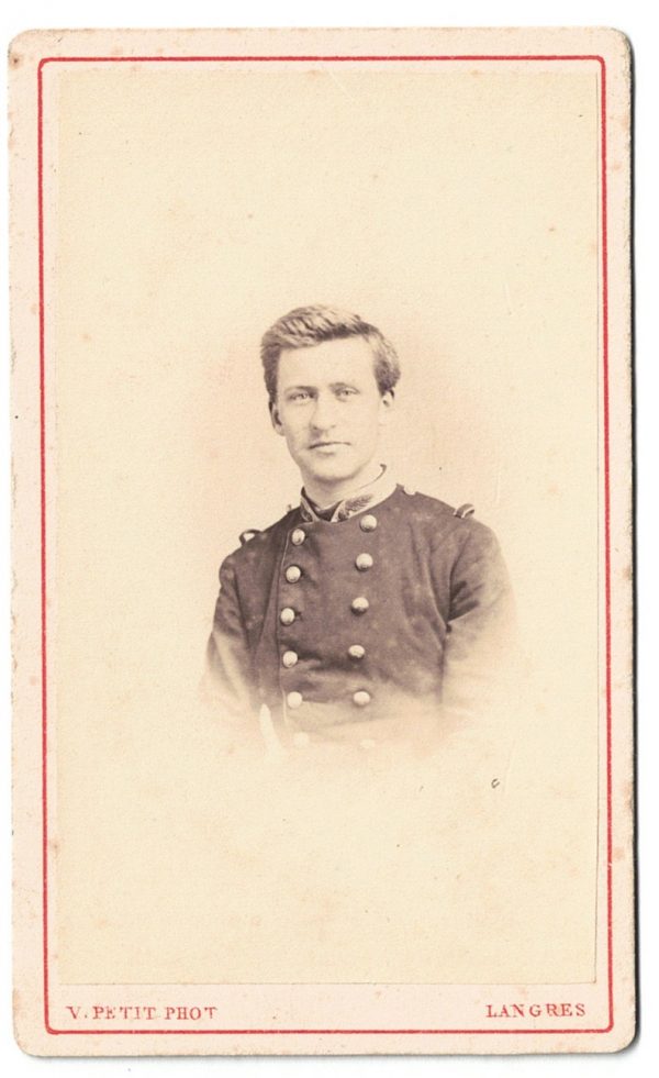 Carte CDV photo Second Empire - Uniforme Régiment infanterie garde Impériale - Voltigeur - Soldat- Militaire - Militaria