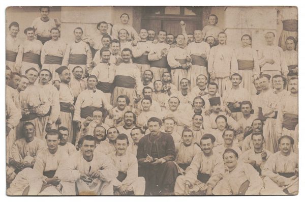 Photo Carte Postale - 20 Compagnie - 3eme Zouave - Bizerte - Tunisie - Service Militaire - Uniforme Quartier