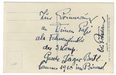 Photo Carte Postale - 3 Compagnie - Garde Jäger Bataillon - Allemagne - Au bivouac - 1910 - Postdam - Berlin