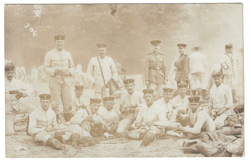 Photo Carte Postale - 3 Compagnie - Garde Jäger Bataillon - Allemagne - Au bivouac - 1910 - Postdam - Berlin