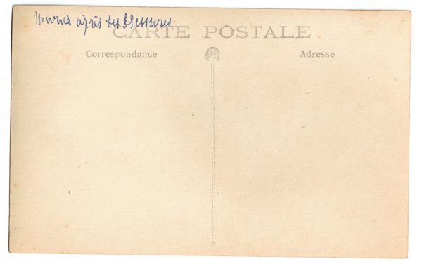 Photo Carte Postale - Guerre 14/18 - Infanterie Coloniale - Officiers - Uniforme - Soldat - Front - France