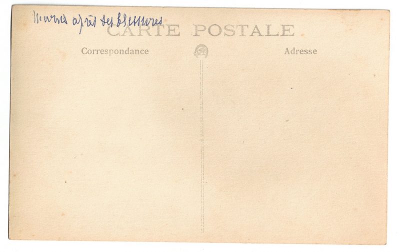 Photo Carte Postale - Guerre 14/18 - Infanterie Coloniale - Officiers - Uniforme - Soldat - Front - France