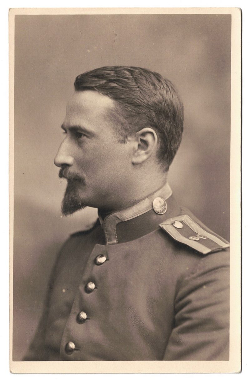 Photo Carte Postale - Portrait Prusse Officier - Infanterie - Uniforme - Soldat - 1880 - Berlin -