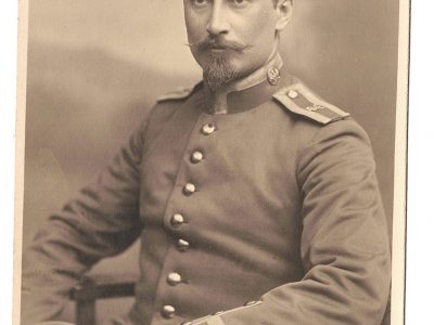 Photo Carte Postale - Portrait Prusse Officier - Infanterie - Uniforme - Soldat - 1880 - Berlin -