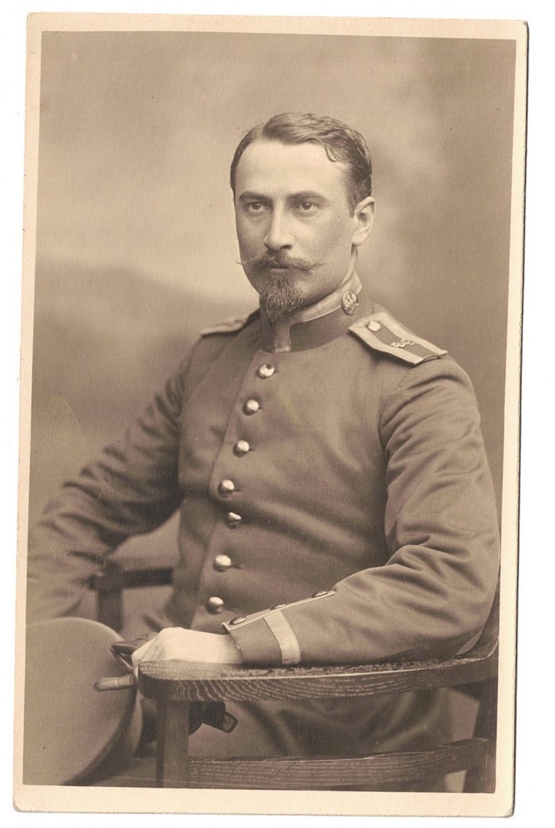 Photo Carte Postale - Portrait Prusse Officier - Infanterie - Uniforme - Soldat - 1880 - Berlin -