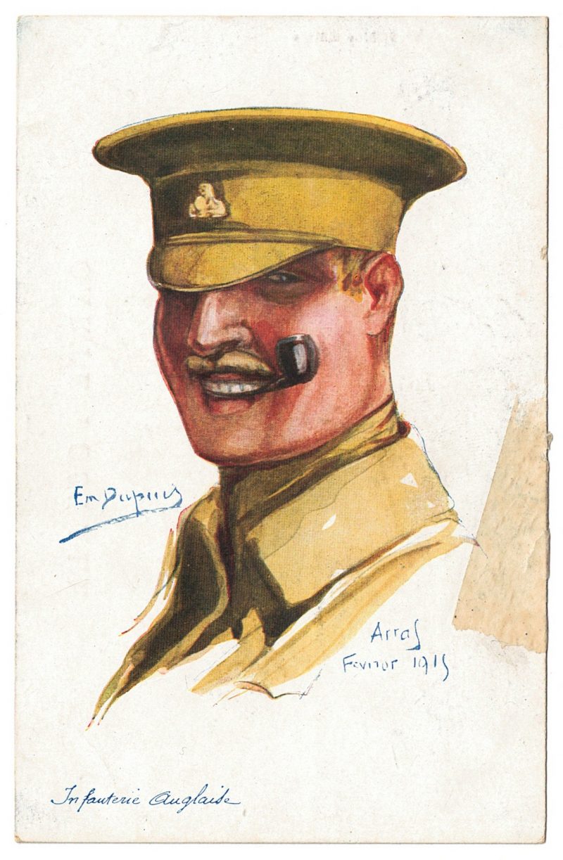 24 Anciennes Cartes Postale - Propagande 14/18 - Caricature - Guerriers - Soldats - Uniforme - Alliés - Emile Dupuis 1877-1956 - Guerre 14 /18