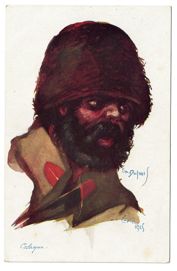 24 Anciennes Cartes Postale - Propagande 14/18 - Caricature - Guerriers - Soldats - Uniforme - Alliés - Emile Dupuis 1877-1956 - Guerre 14 /18