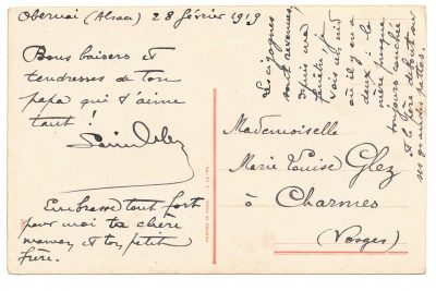 2 Anciennes Carte Postale - Alsace Lorraine - Guerre 14 / 18 Poulbot - En Alsace Reconquise - Maréchaux Illustrateur - 1919 - Prusse