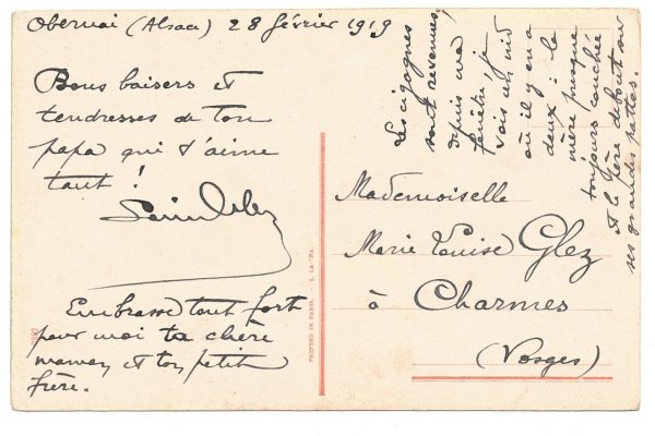 2 Anciennes Carte Postale - Alsace Lorraine - Guerre 14 / 18 Poulbot - En Alsace Reconquise - Maréchaux Illustrateur - 1919 - Prusse