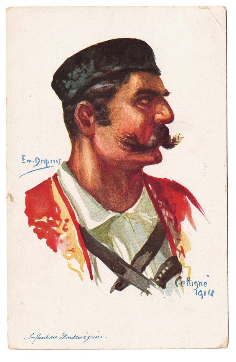 24 Anciennes Cartes Postale - Propagande 14/18 - Caricature - Guerriers - Soldats - Uniforme - Alliés - Emile Dupuis 1877-1956 - Guerre 14 /18