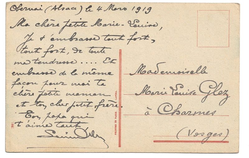 2 Anciennes Carte Postale - Alsace Lorraine - Guerre 14 / 18 Poulbot - En Alsace Reconquise - Maréchaux Illustrateur - 1919 - Prusse