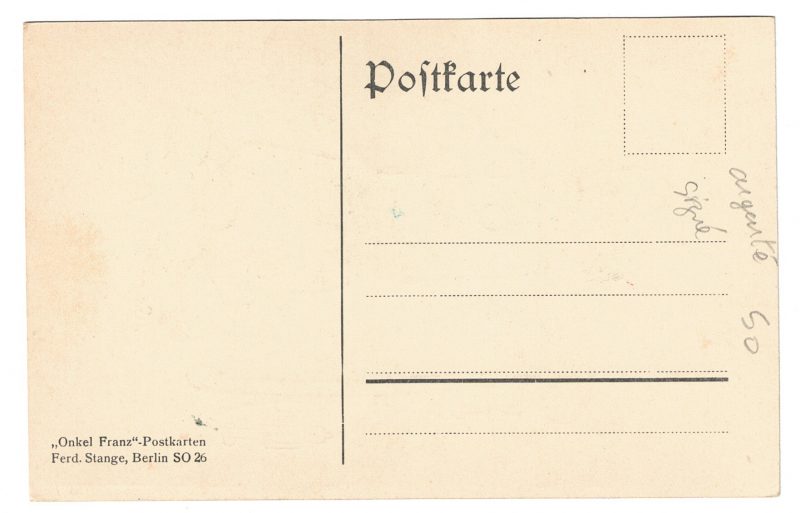 Ancienne Carte Postale - Propagande 14/18 - Prussienne - Caricature - Guerriers - Soldats - Uniforme - Enfant - Casque à pointe - Jouet militaire
