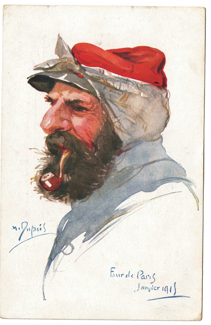 24 Anciennes Cartes Postale - Propagande 14/18 - Caricature - Guerriers - Soldats - Uniforme - Alliés - Emile Dupuis 1877-1956 - Guerre 14 /18