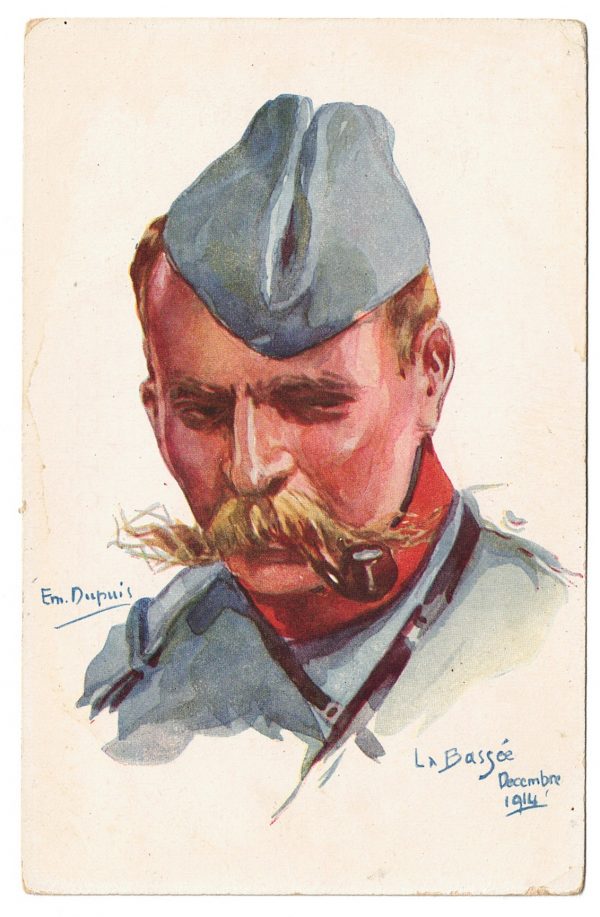 24 Anciennes Cartes Postale - Propagande 14/18 - Caricature - Guerriers - Soldats - Uniforme - Alliés - Emile Dupuis 1877-1956 - Guerre 14 /18