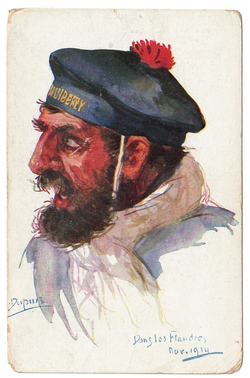24 Anciennes Cartes Postale - Propagande 14/18 - Caricature - Guerriers - Soldats - Uniforme - Alliés - Emile Dupuis 1877-1956 - Guerre 14 /18