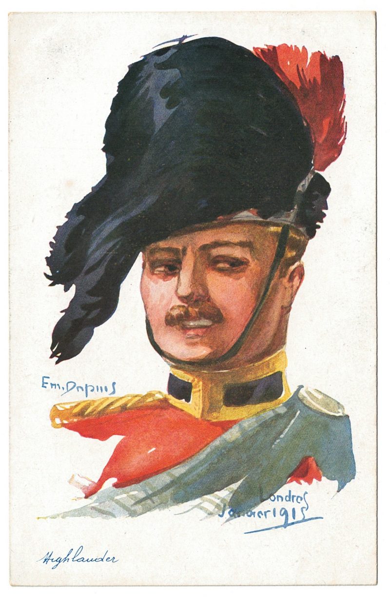 24 Anciennes Cartes Postale - Propagande 14/18 - Caricature - Guerriers - Soldats - Uniforme - Alliés - Emile Dupuis 1877-1956 - Guerre 14 /18