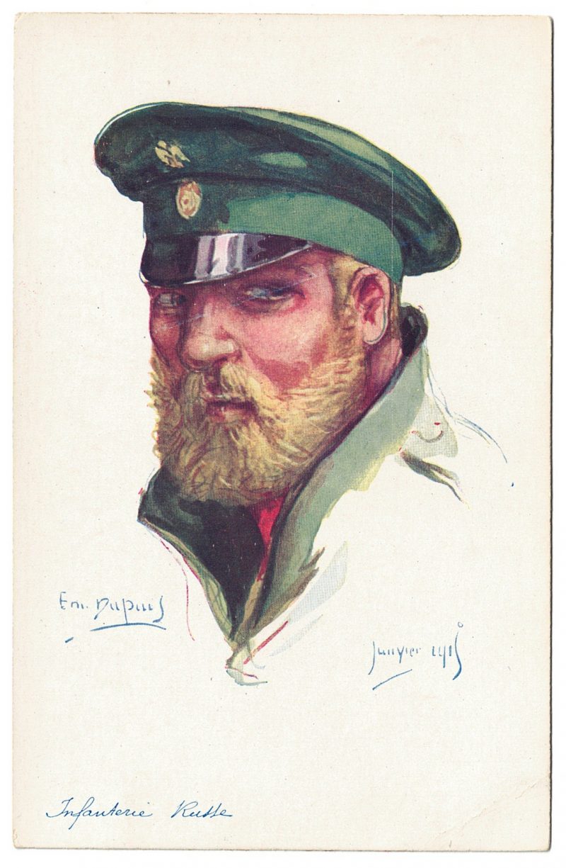 24 Anciennes Cartes Postale - Propagande 14/18 - Caricature - Guerriers - Soldats - Uniforme - Alliés - Emile Dupuis 1877-1956 - Guerre 14 /18