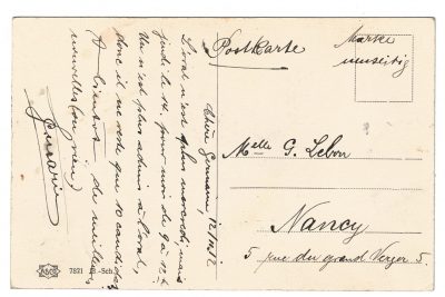 3 Anciennes Cartes Postale - Propagande 14/18 - Anti- Prussienne - Caricature - Guerriers - Soldats - Uniforme - Les Huns - 1912