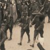 Ancienne Photographie service de presse époque - Défilé 1917 - Guerre 14/18 - Paris défilé des alliés - Arrivée de américains - Juillet 1917 - France - Russie - Angleterre - Amerique