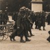 Ancienne Photographie service de presse époque - Défilé 1917 - Guerre 14/18 - Paris défilé des alliés - Arrivée de américains - Juillet 1917 - France - Russie - Angleterre - Amerique