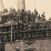 Ancienne Photographie service de presse époque - Défilé 1917 - Guerre 14/18 - Paris défilé des alliés - Arrivée de américains - Juillet 1917 - France - Russie - Angleterre - Amerique