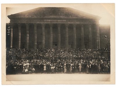 23 Anciennes Photographies Service de presse époque - Enterrement 1916 - Guerre 14/18 - Paris défilé mortuaire - Joseph Gallieni - Les taxis de la Marne - Funérailles du général Joseph Gallieni
