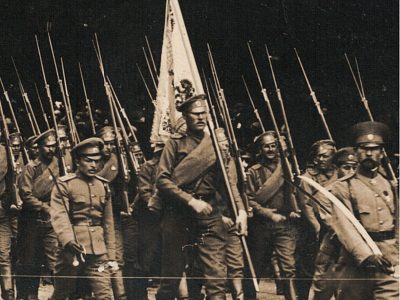 Ancienne Photographie service de presse époque - Défilé 1917 - Guerre 14/18 - Paris défilé des alliés - Arrivée de américains - Juillet 1917 - France - Russie - Angleterre - Amerique
