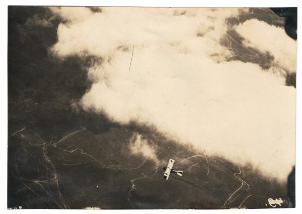 3 Anciennes Photographies - Guerre 14/18 - Vue Aérienne - Front - Guerre - Tranchée - Avion Allemagne - Fort Bombardement