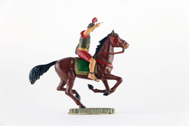 Figurine Starlux Cavalier Romain Deluxe Antiquité