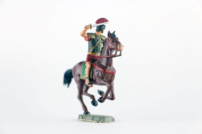 Figurine Starlux Cavalier Romain Deluxe Antiquité