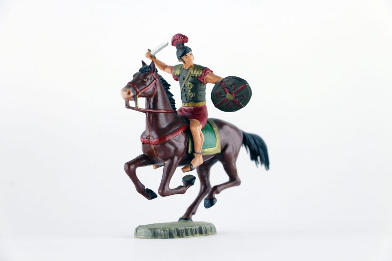 Figurine Starlux Cavalier Romain Deluxe Antiquité